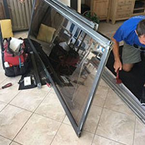 sliding glass door frame repair Lynwood